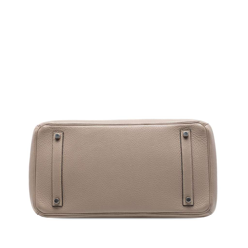 Hermès Togo Birkin Retourne 35 Beige Leather Very good condition - Inside View