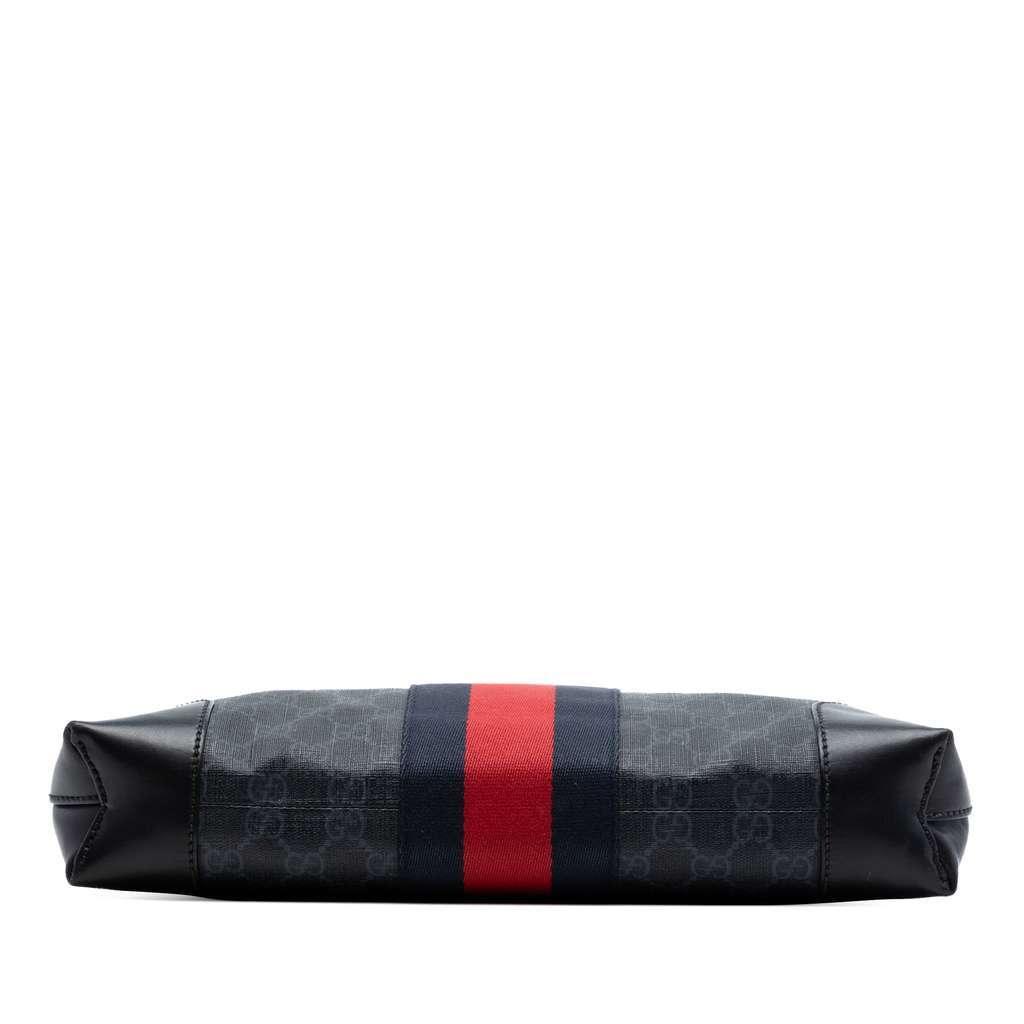 Gucci GG Supreme Web Crossbody Black Canvas Very good condition - Inside View