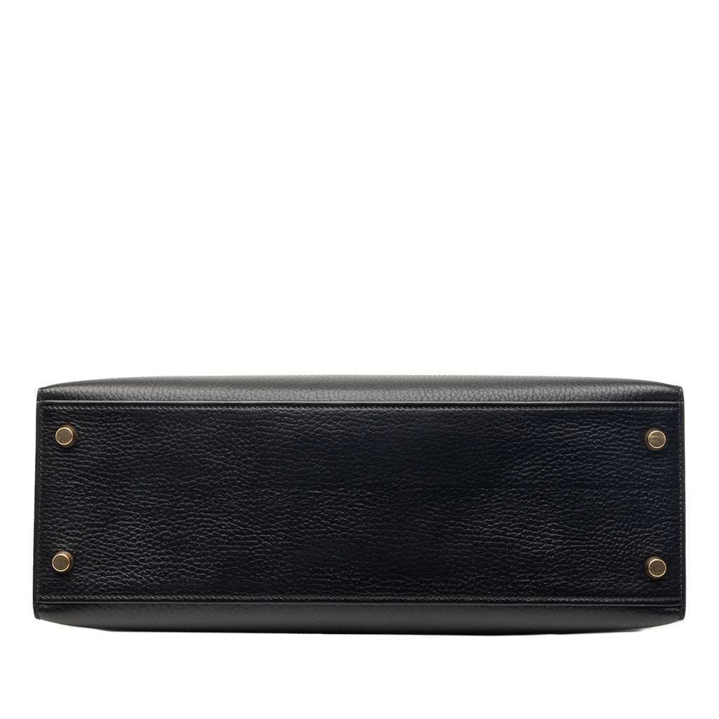 Hermès Ardennes Kelly Sellier 32 Black Leather Very good - Inside View