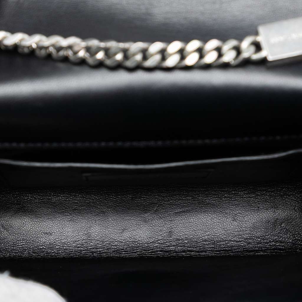 Saint Laurent Small Denim Monogram Kate Crossbody Blue Denim Very good condition - Model View