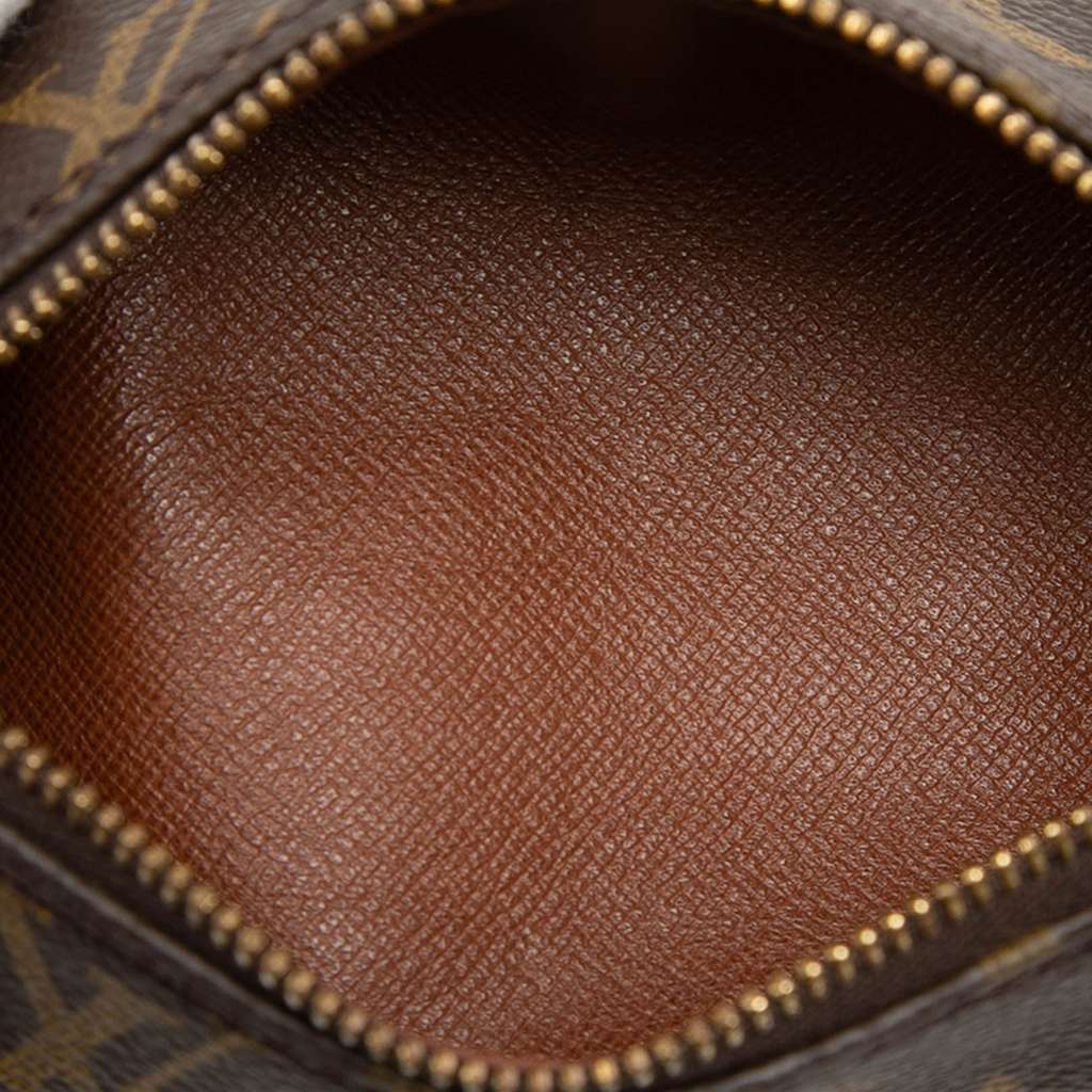 Louis Vuitton Monogram Papillon Pochette Brown Very good - Model View