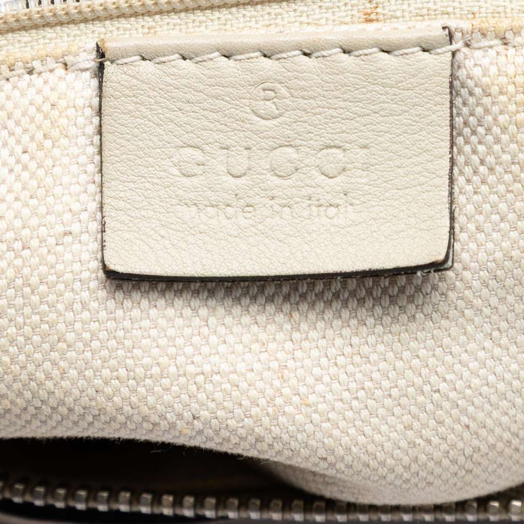 Gucci Guccissima Sukey Shoulder Bag Brown Leather Very good - Box View