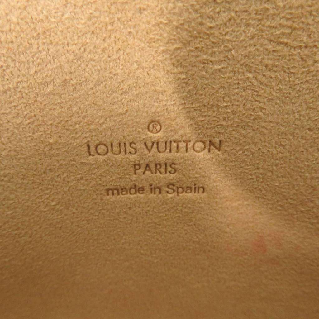 Louis Vuitton Monogram Pochette Twin PM Brown Very good condition - Model View