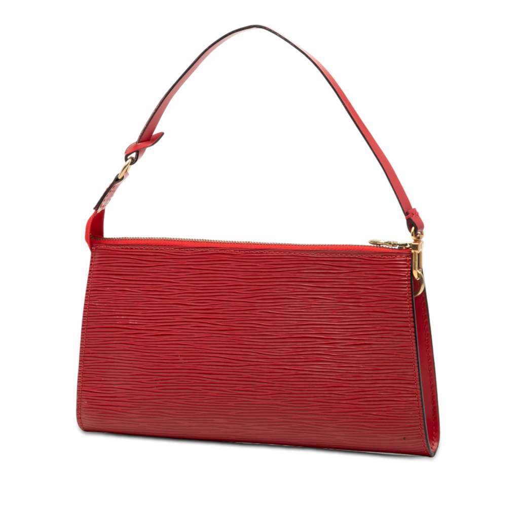 Louis Vuitton Epi Pochette Accessoires Red Leather Very good - Back View