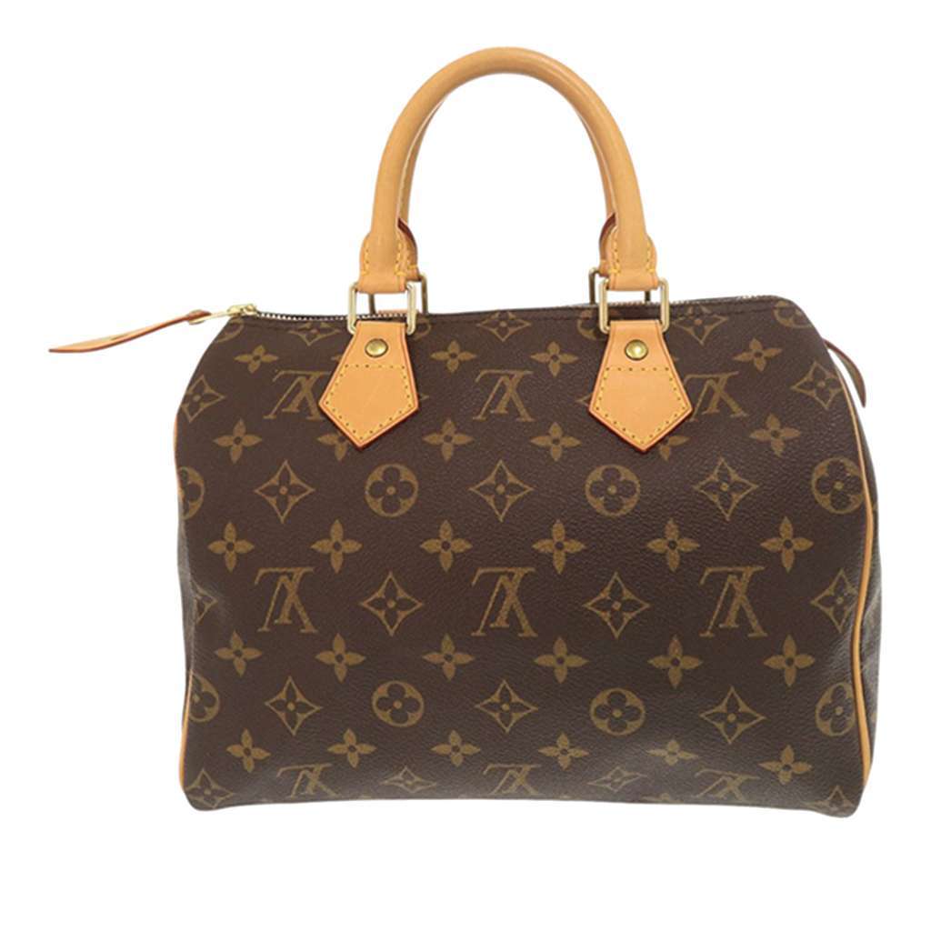 Louis Vuitton Monogram Speedy 25 Brown Very good - Front View