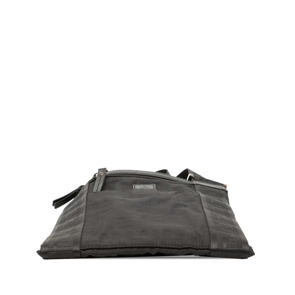 Fendi Zucca Canvas Crossbody Black Canvas Very good - Inside View