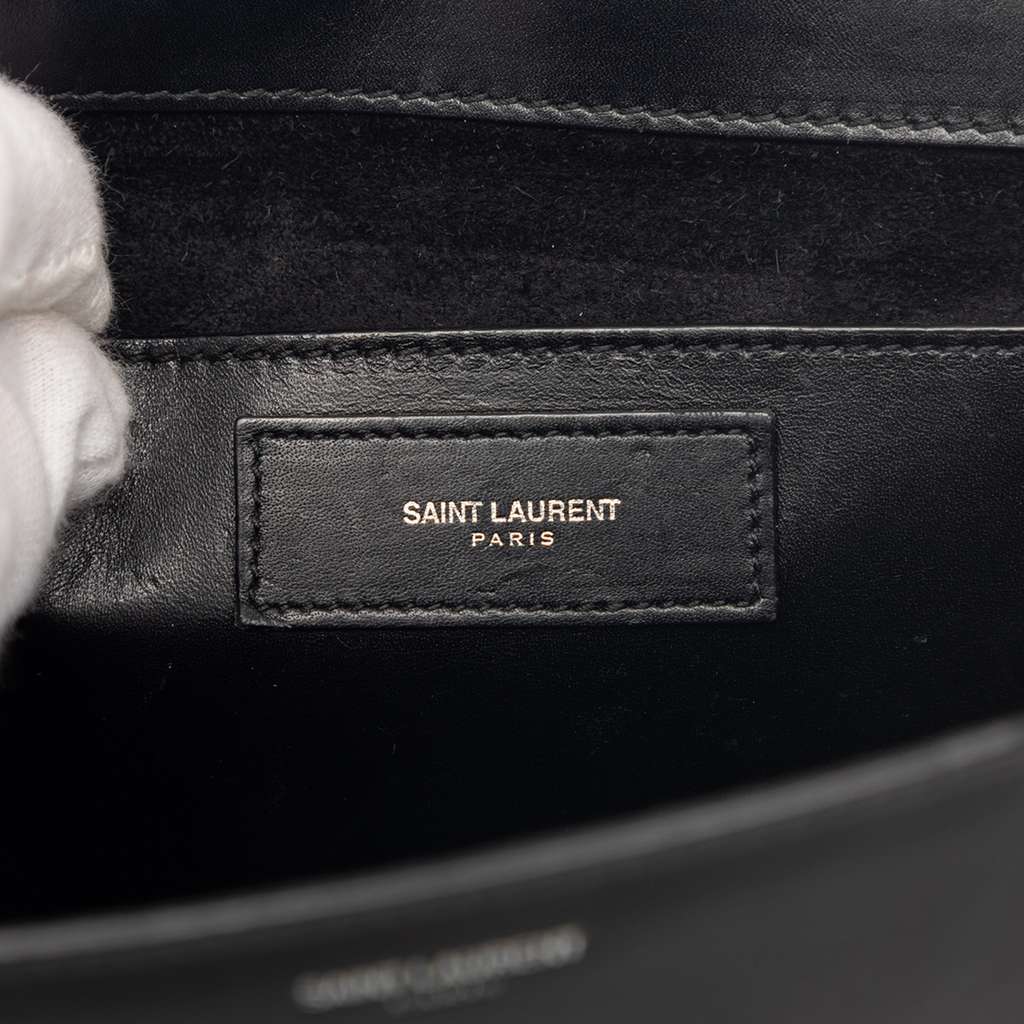 Saint Laurent Medium Studded Leather Betty Shoulder Bag Black Leather Very good - Box View