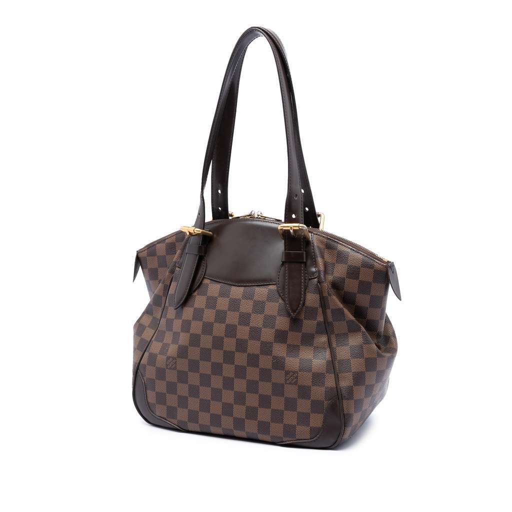 Louis Vuitton Damier Ebene Verona MM Brown Very good - Back View
