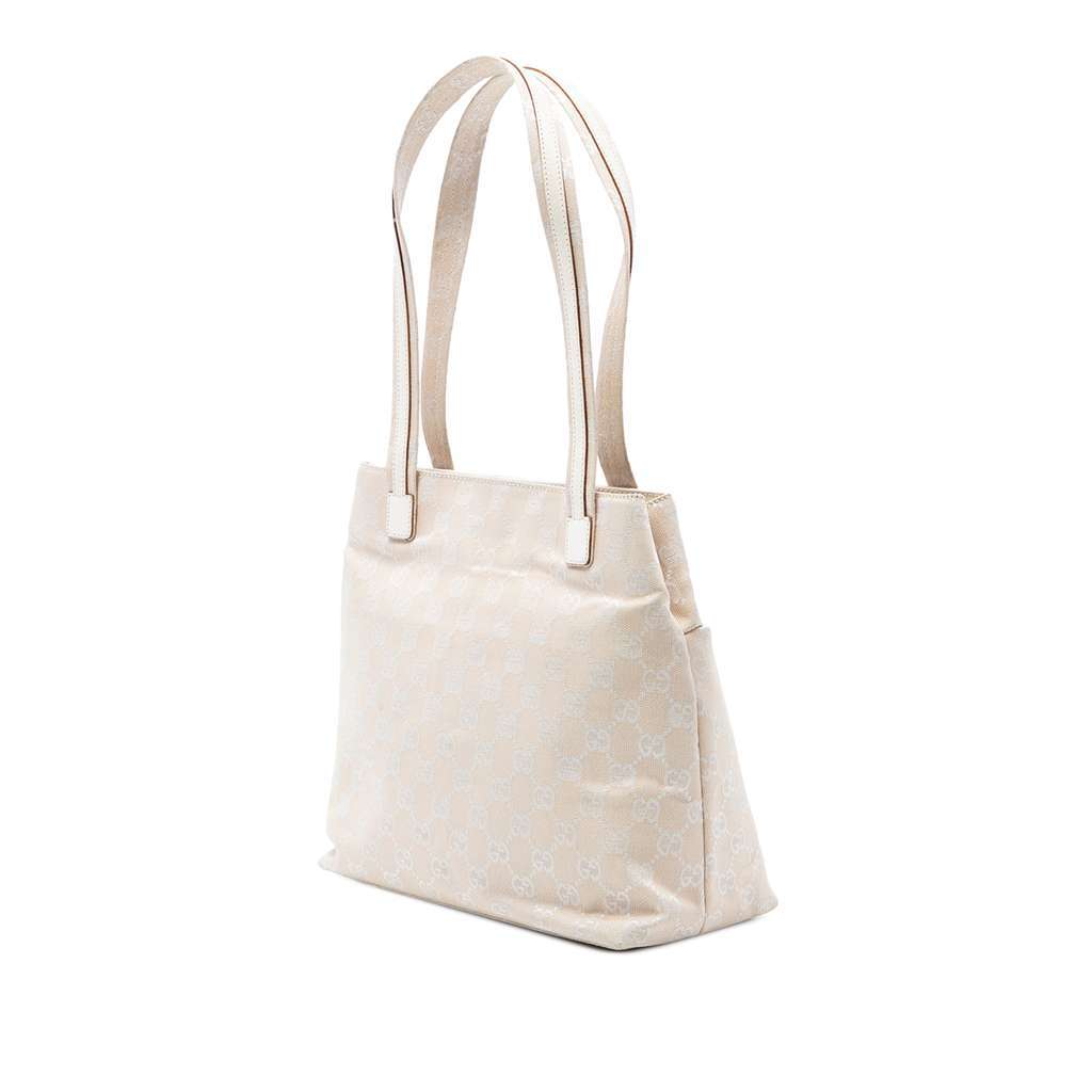Gucci GG Canvas Tote Beige Canvas Very good - Back View