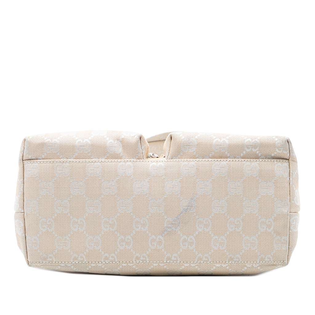 Gucci GG Canvas Tote Beige Canvas Very good - Inside View