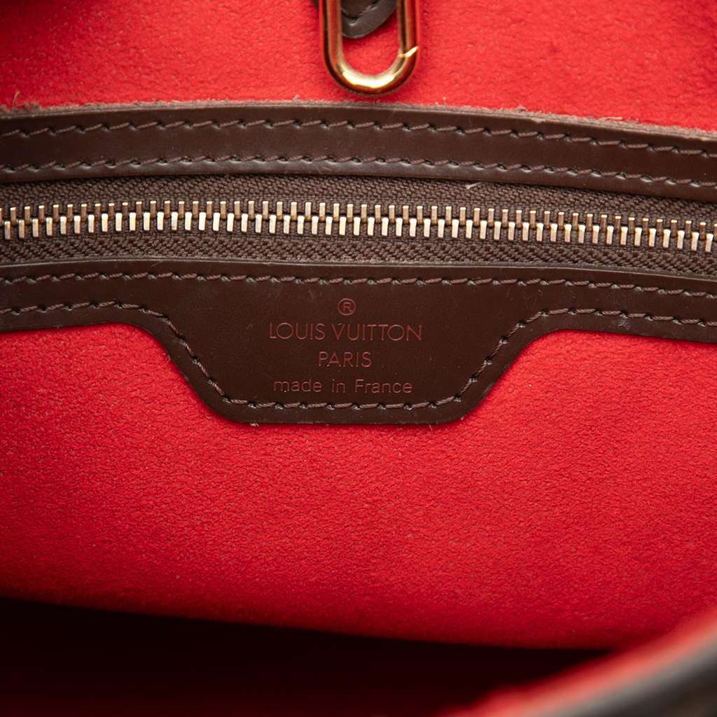 Louis Vuitton Damier Ebene Hampstead PM Brown Very good condition - Box View
