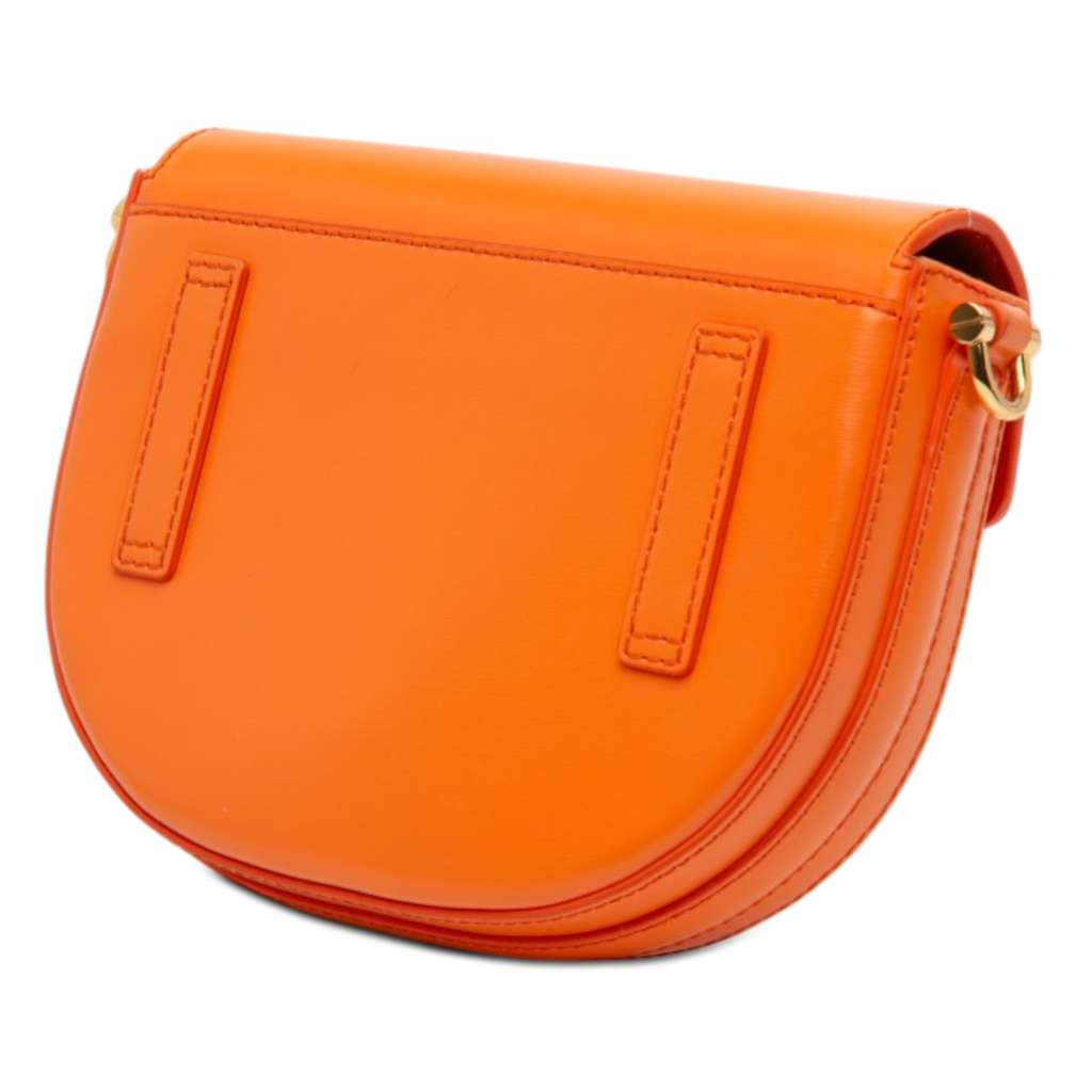 MCM Mini Leather Patricia Convertible Crossbody Orange Leather Very good condition - Back View