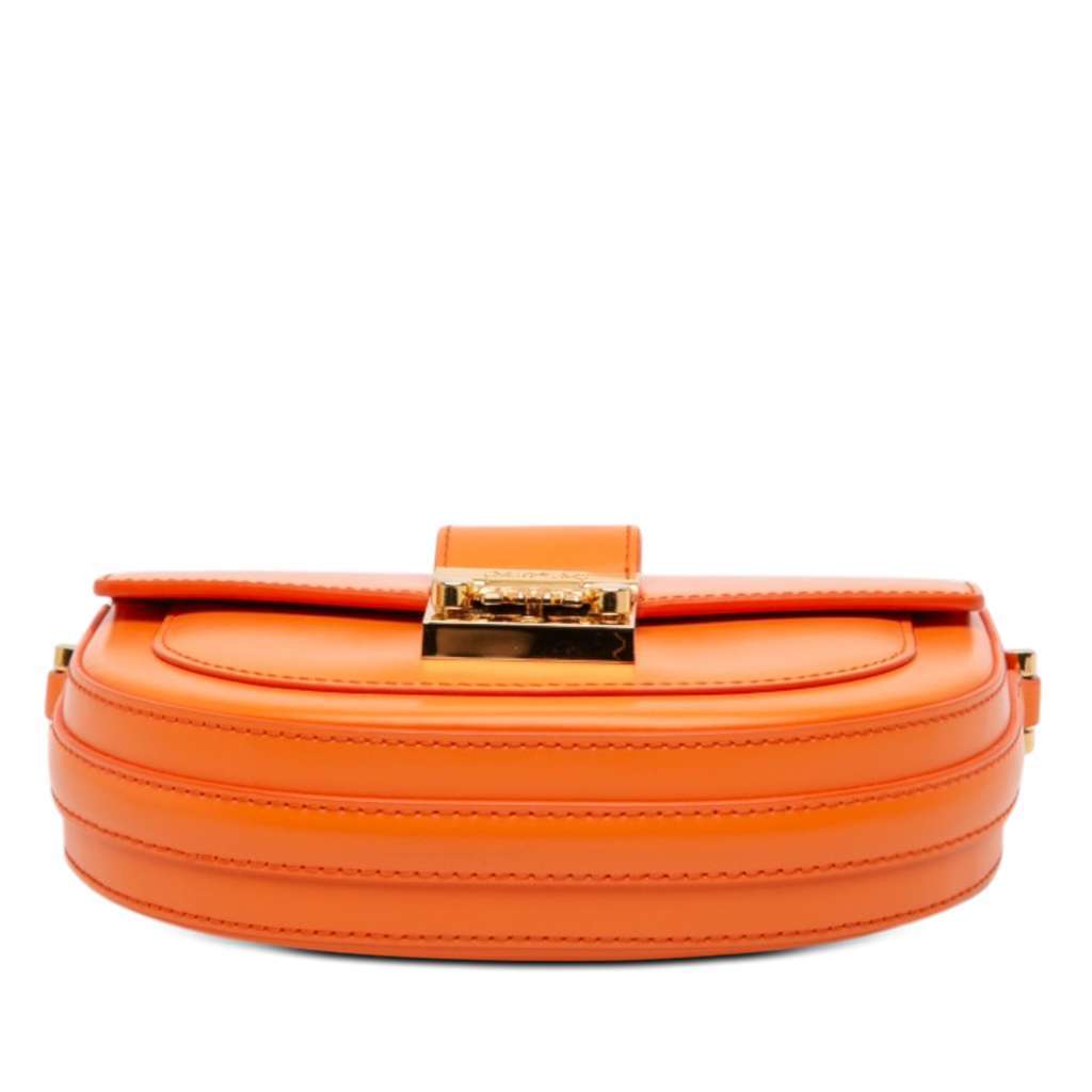 MCM Mini Leather Patricia Convertible Crossbody Orange Leather Very good condition - Inside View