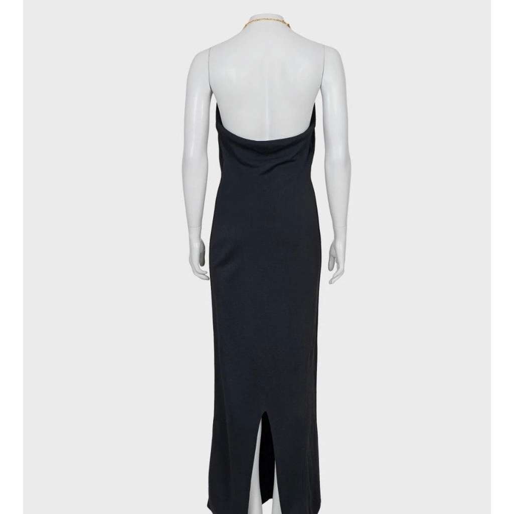 Bottega Veneta Maxi Dress Black Very good condition - Inside View