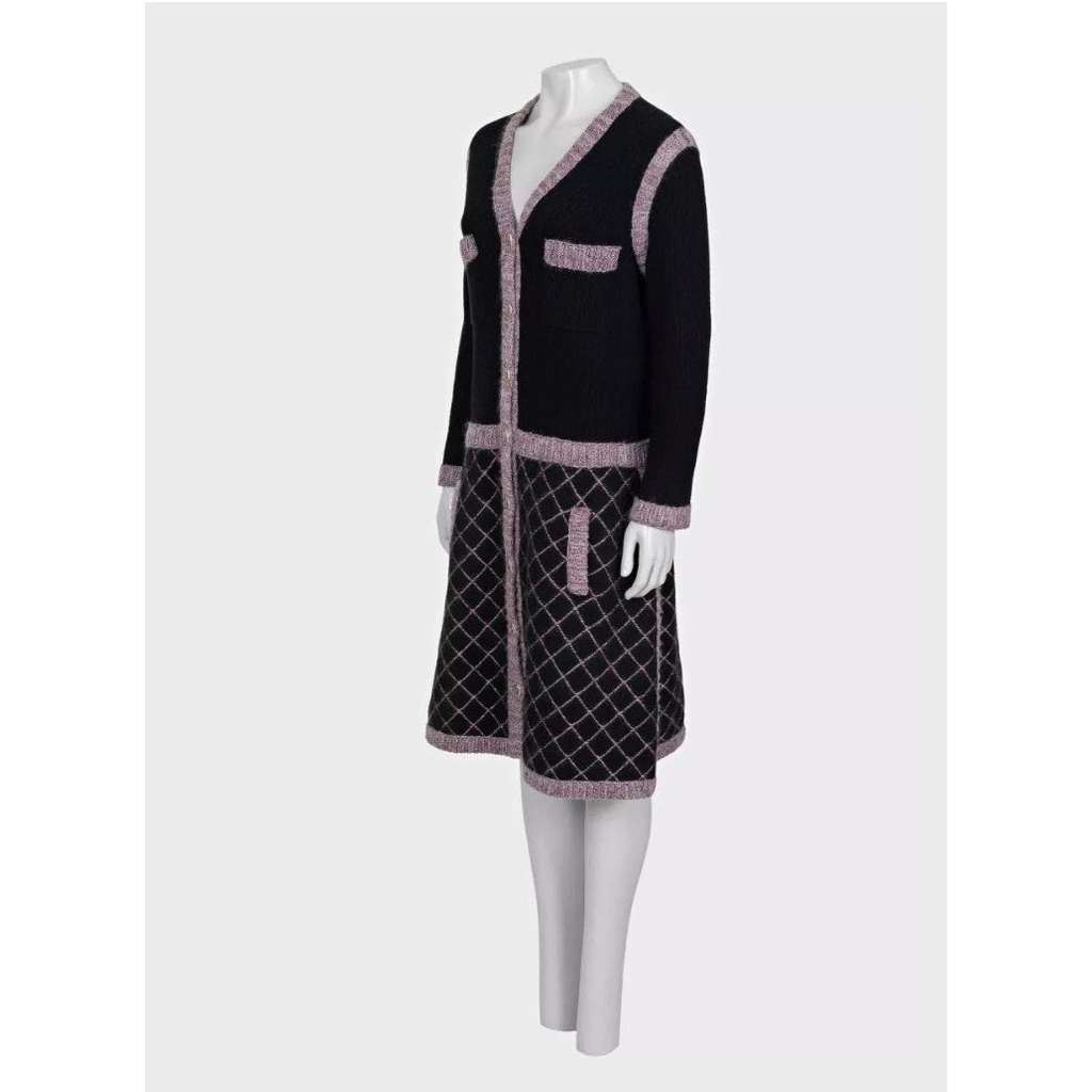 Chanel 2015 Blend Dress Black Silk Very good condition - Back View
