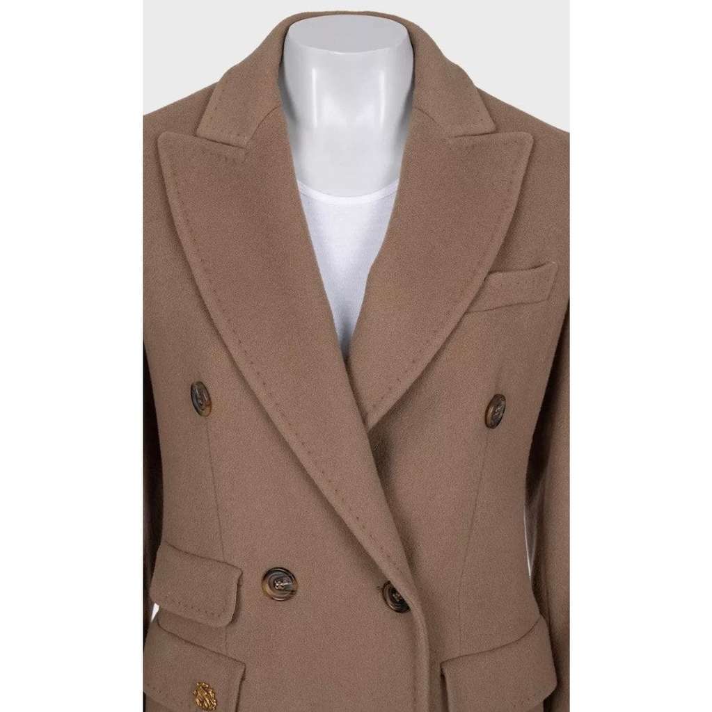 Roberto Cavalli Coat Red Wool Very good condition - Back View