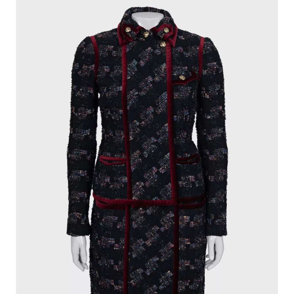 Chanel Métiers d'Art Paris Moscou Skirt Black Cotton Very good condition - Box View