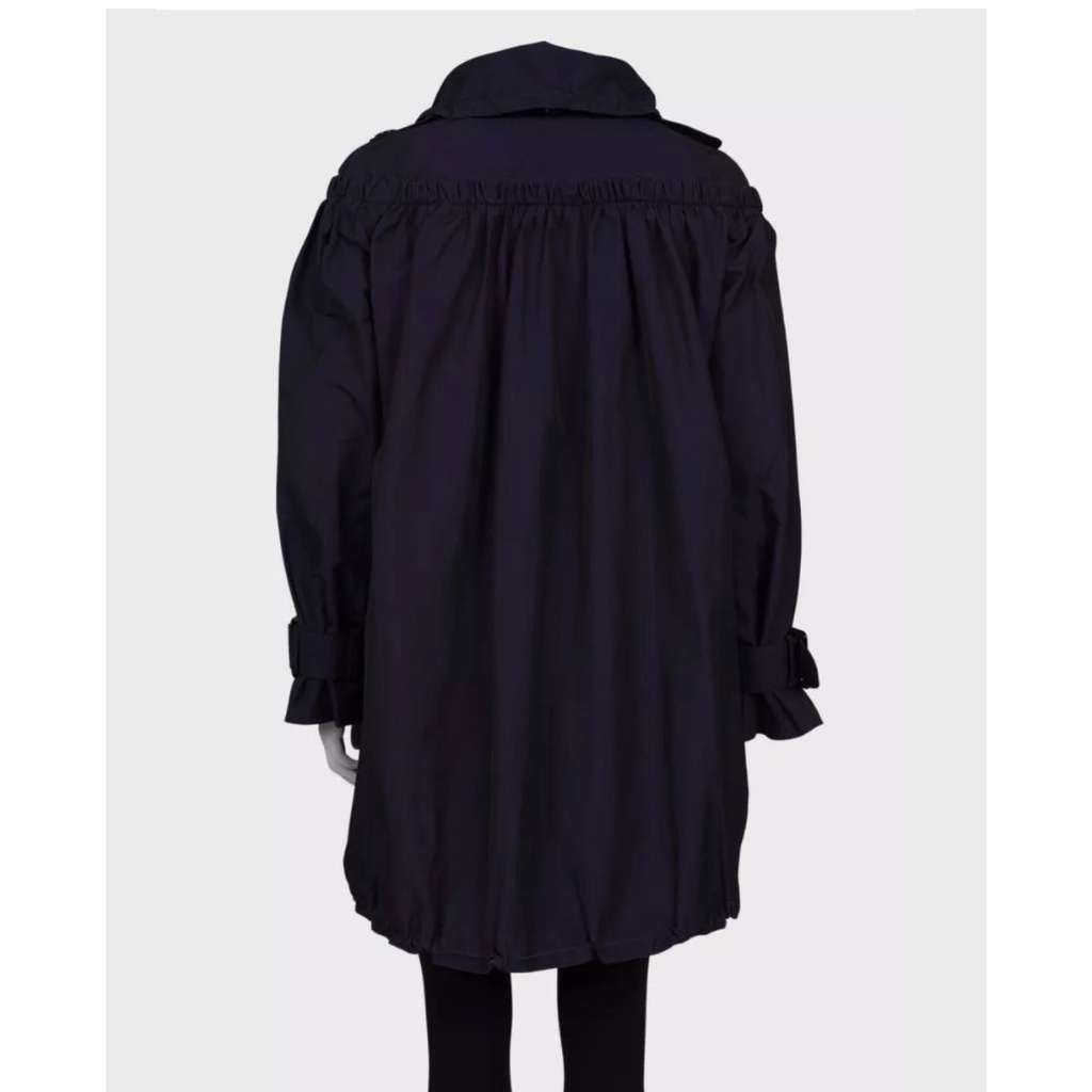 Burberry Double Breasted Coat Purple Cotton Very good condition - Inside View