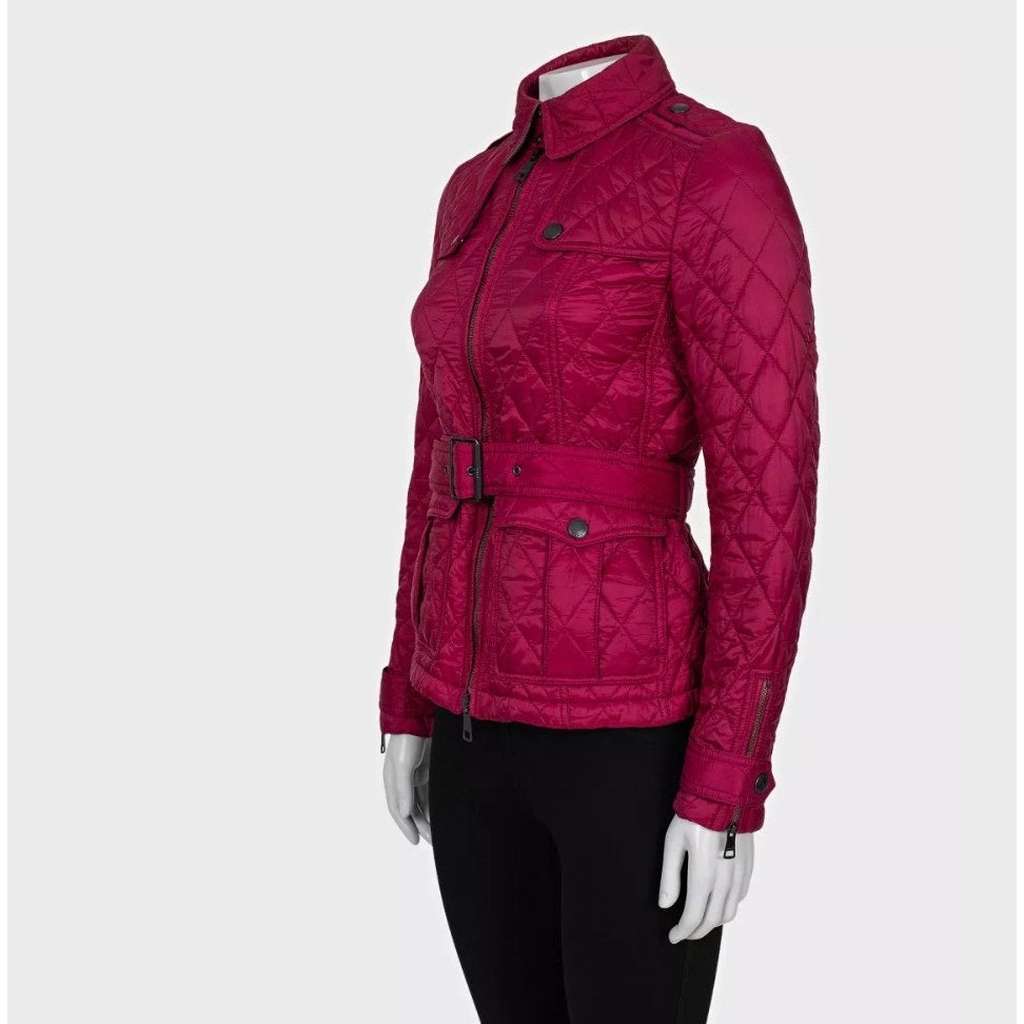 Burberry Fitted Jacket Pink Very good condition - Back View