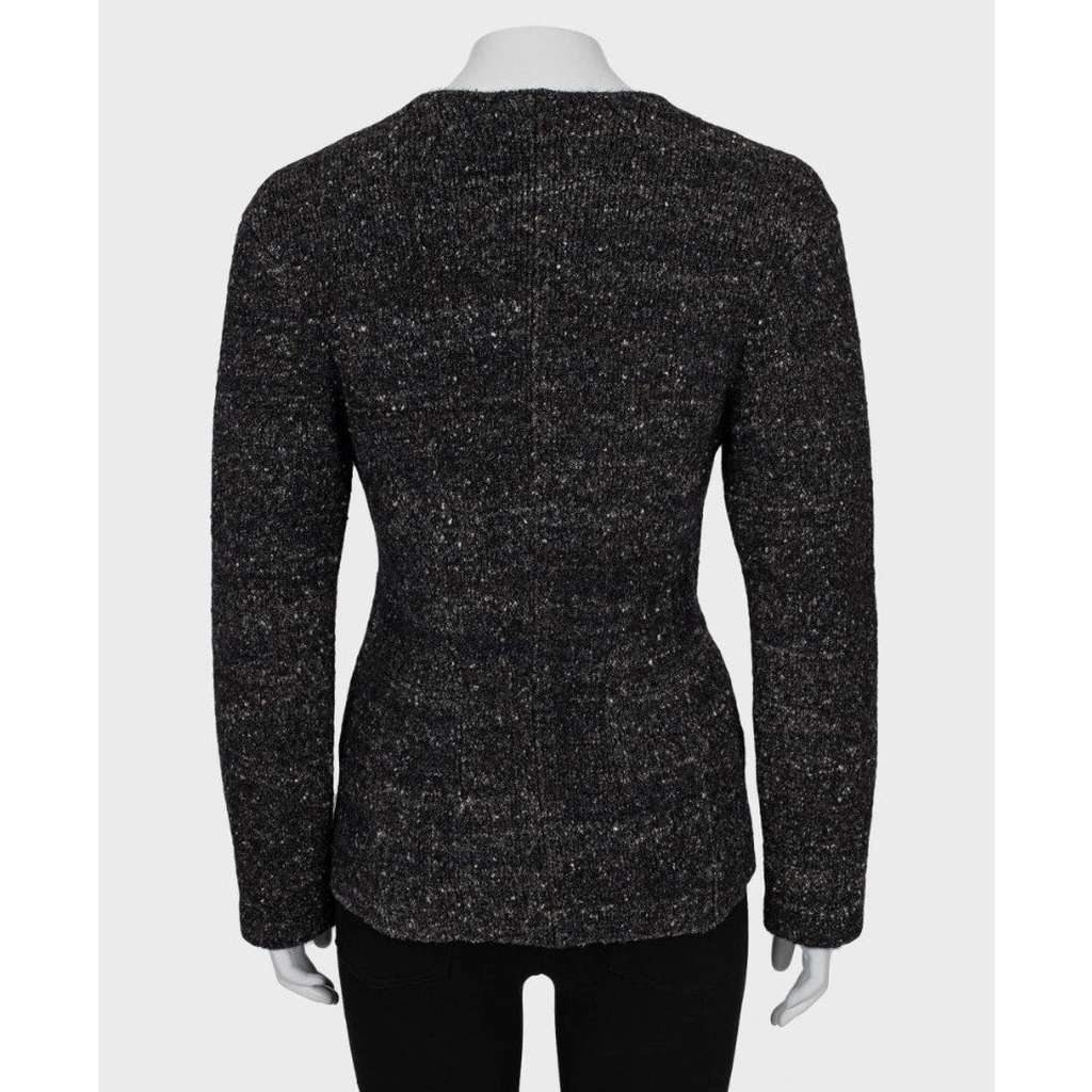 Louis Vuitton Zip Up Cardigan Jacket, Brown Cotton Very good condition - Inside View