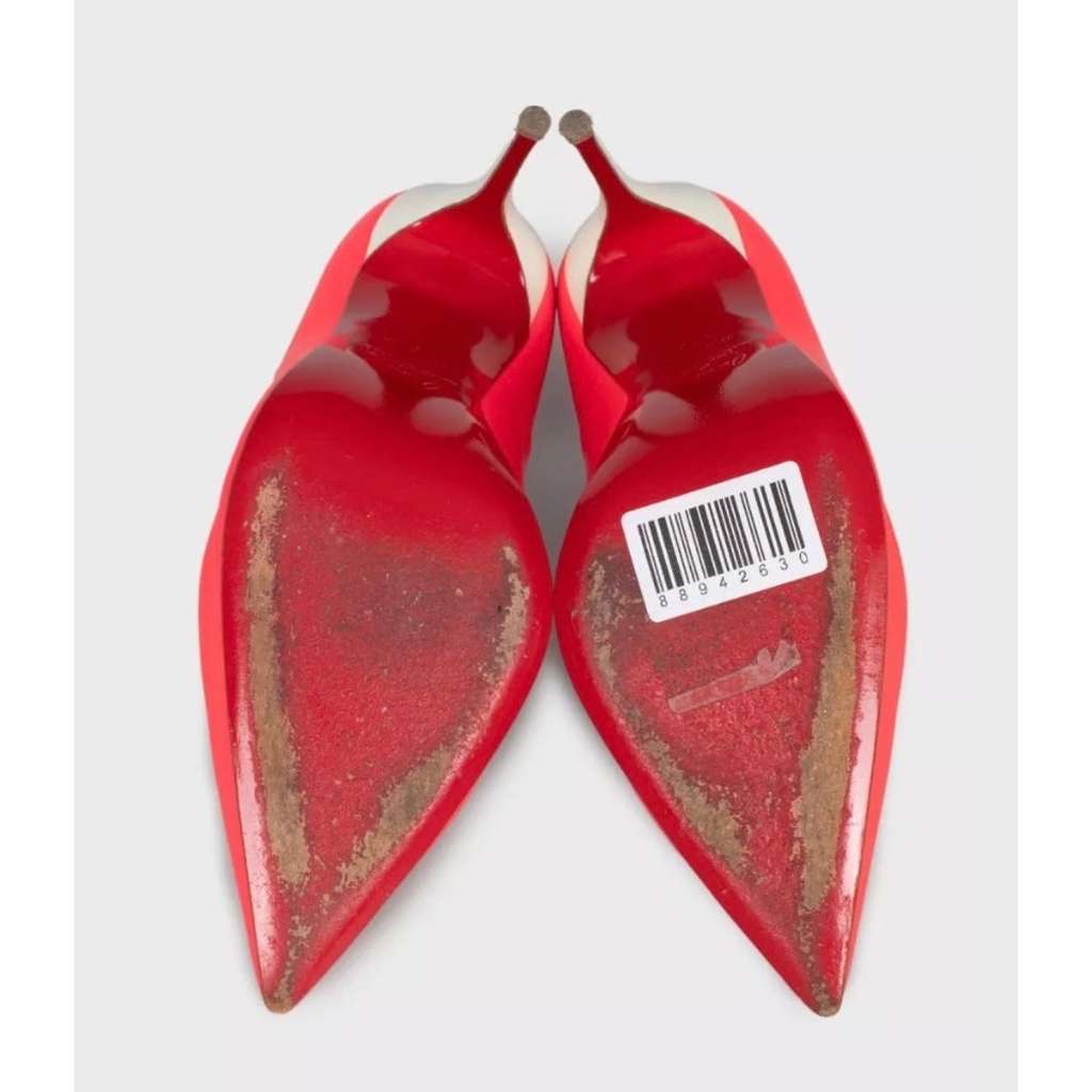 Christian Louboutin So Kate Pointed Toe Pumps Pink Leather Very good condition - Box View