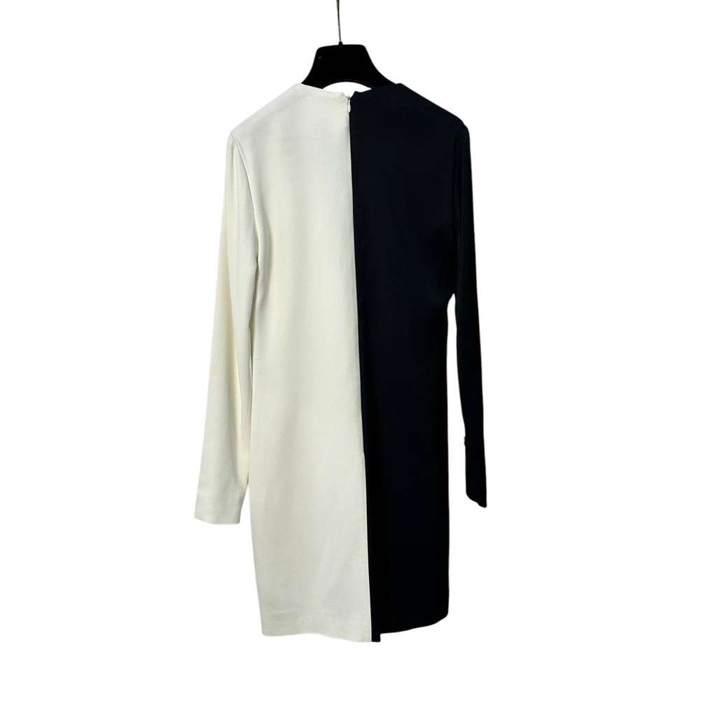 Celine Refined Mini Dress Black Cotton Very good condition - Box View