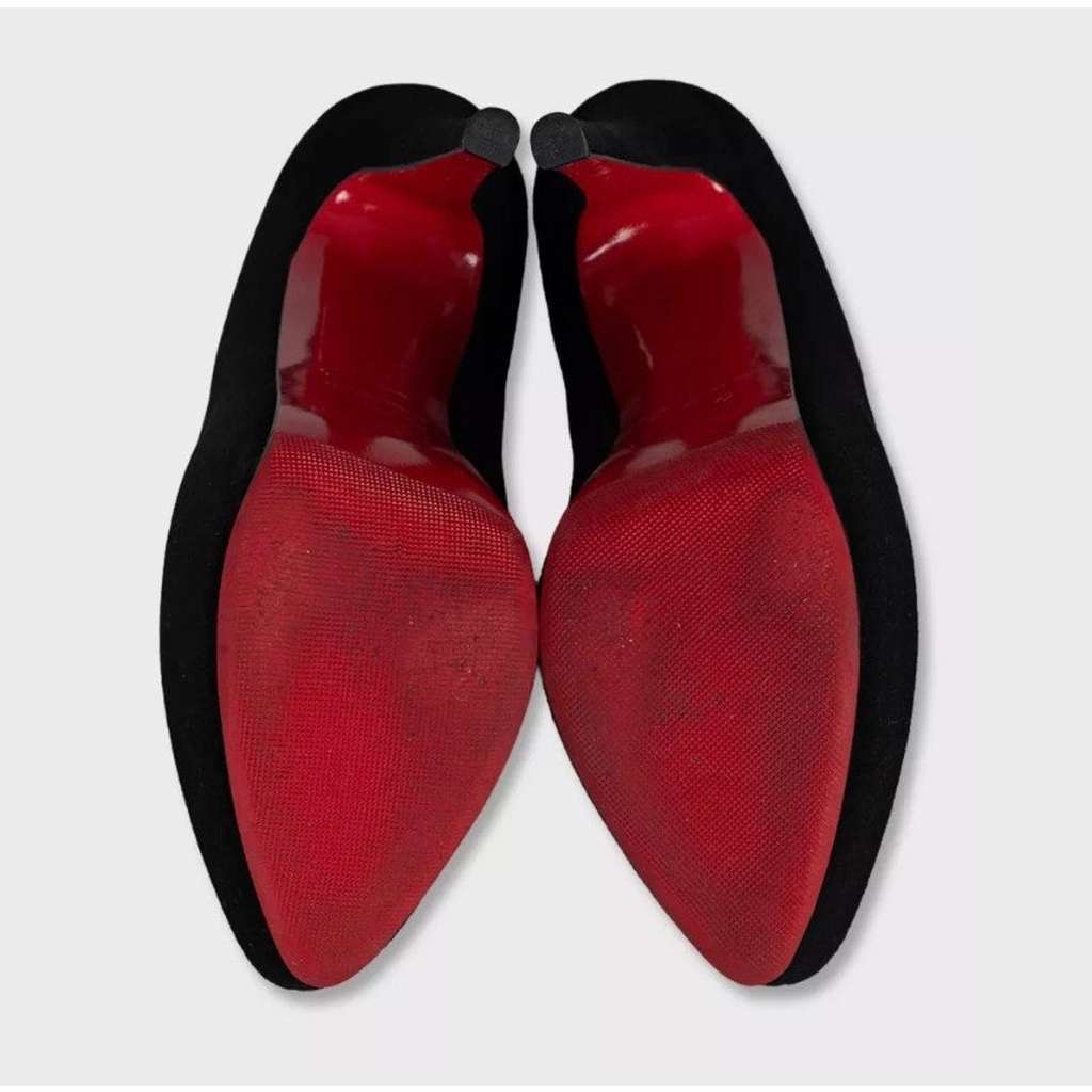 Christian Louboutin Platform Pumps Pre=owned Black Leather Very good condition - Box View