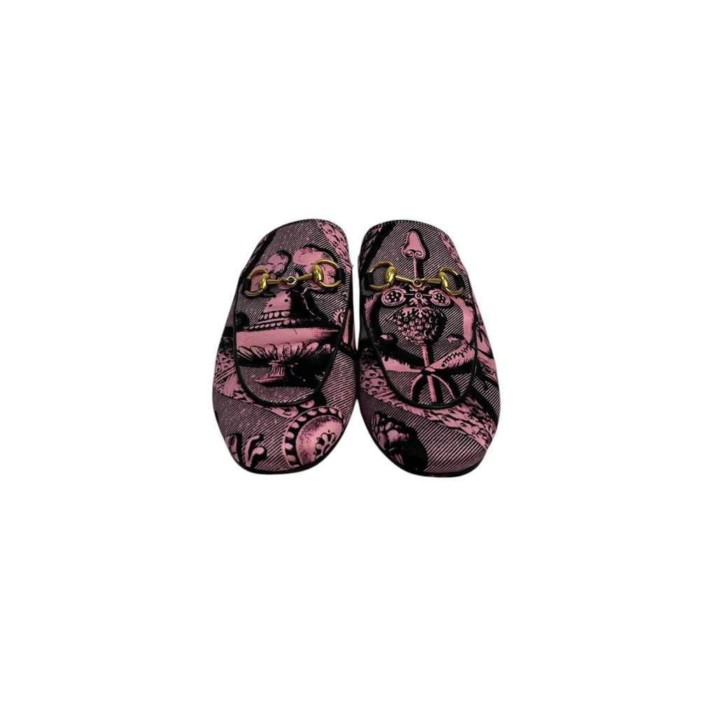 Gucci Princetown Horsebit Accent Mules Black Leather Very good condition - Inside View