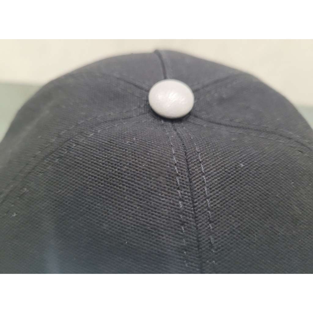 Dior Logo Print Baseball Cap Black Cotton Very good condition - Model View