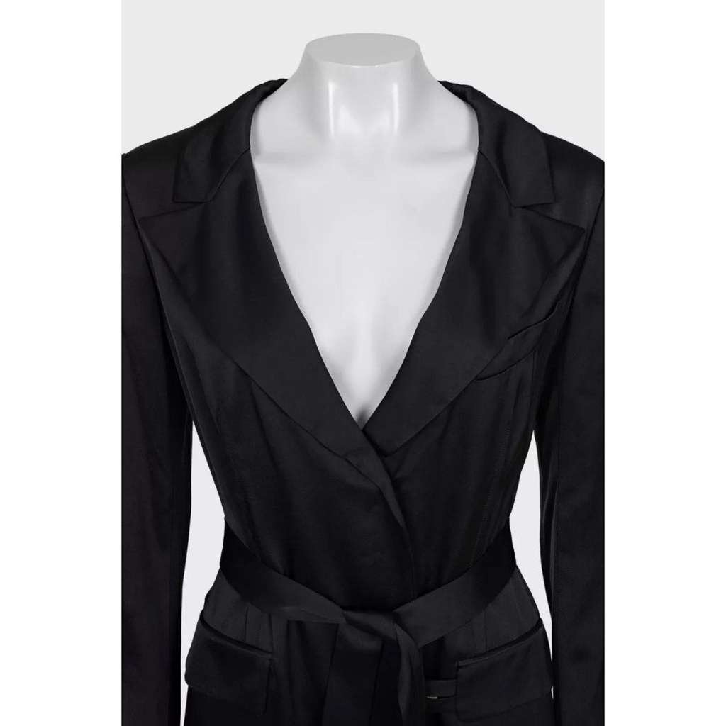 Lanvin Viscose Maxi Dress Black Cotton Very good condition - Model View