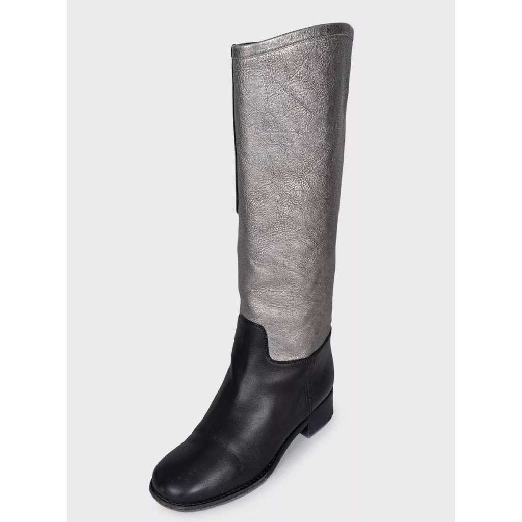 Chanel Ankle Boots Black Leather Very good condition - Inside View