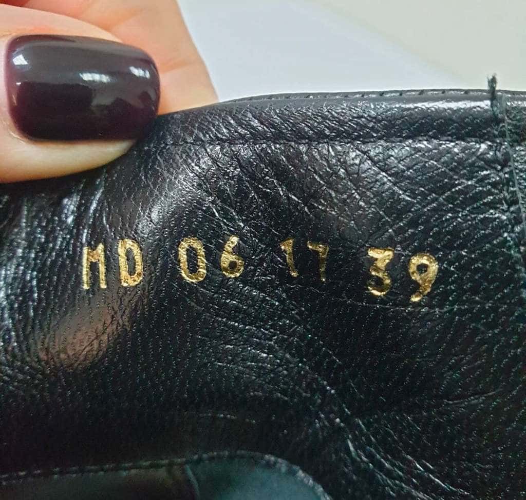 Dior Christian Ties Heels Booties Black Leather Very good condition - Box View