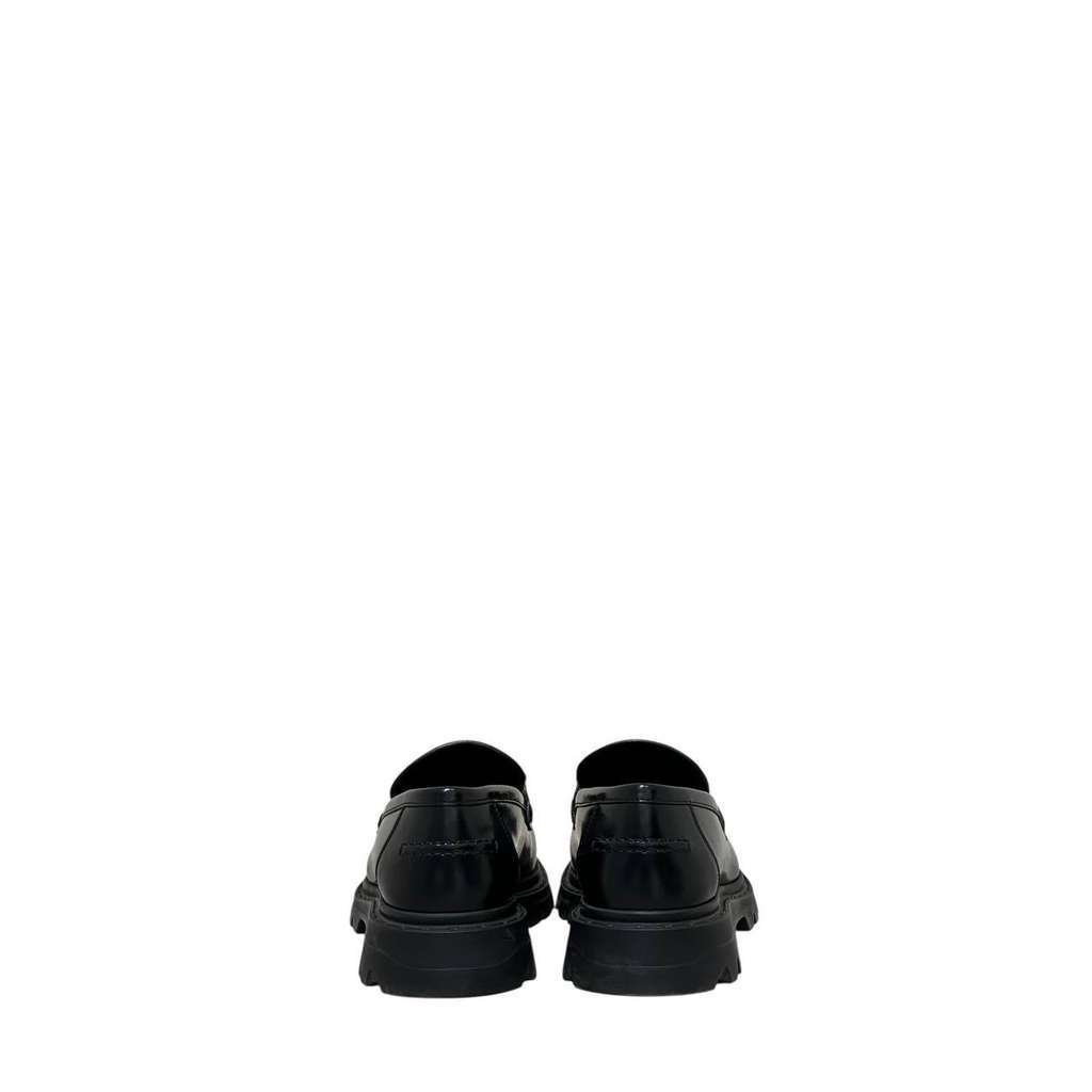 Dior Code Brushed Calfskin Logo Platform Black Leather Very good condition - Model View