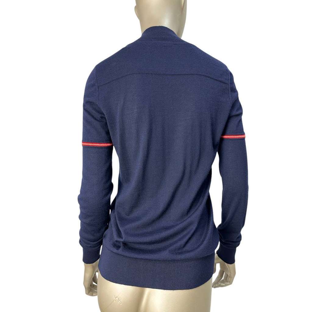 Chanel CC Logo Jumper Navy Cotton Very good condition - Back View