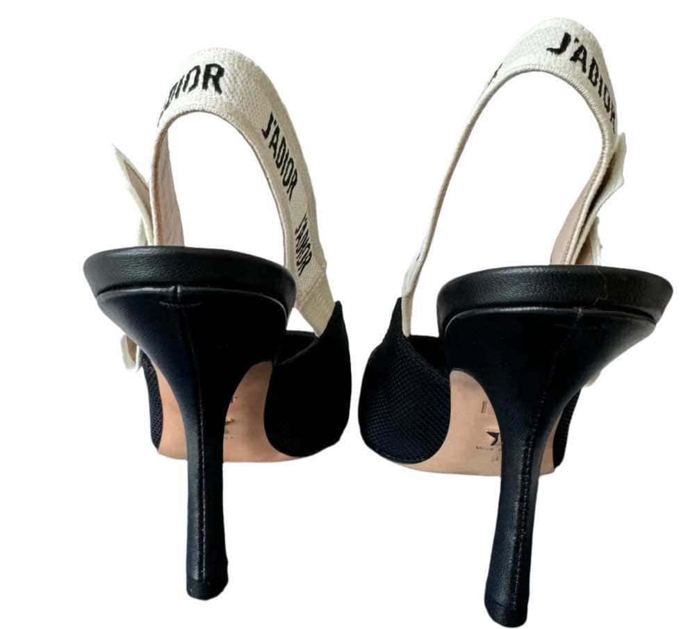 Dior J”Adior Pump Black Cotton Very good - Box View