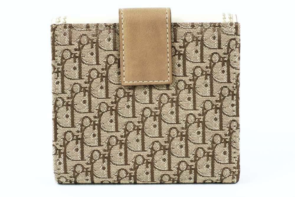 Dior Bifold Wallet Beige Leather Very good - Inside View