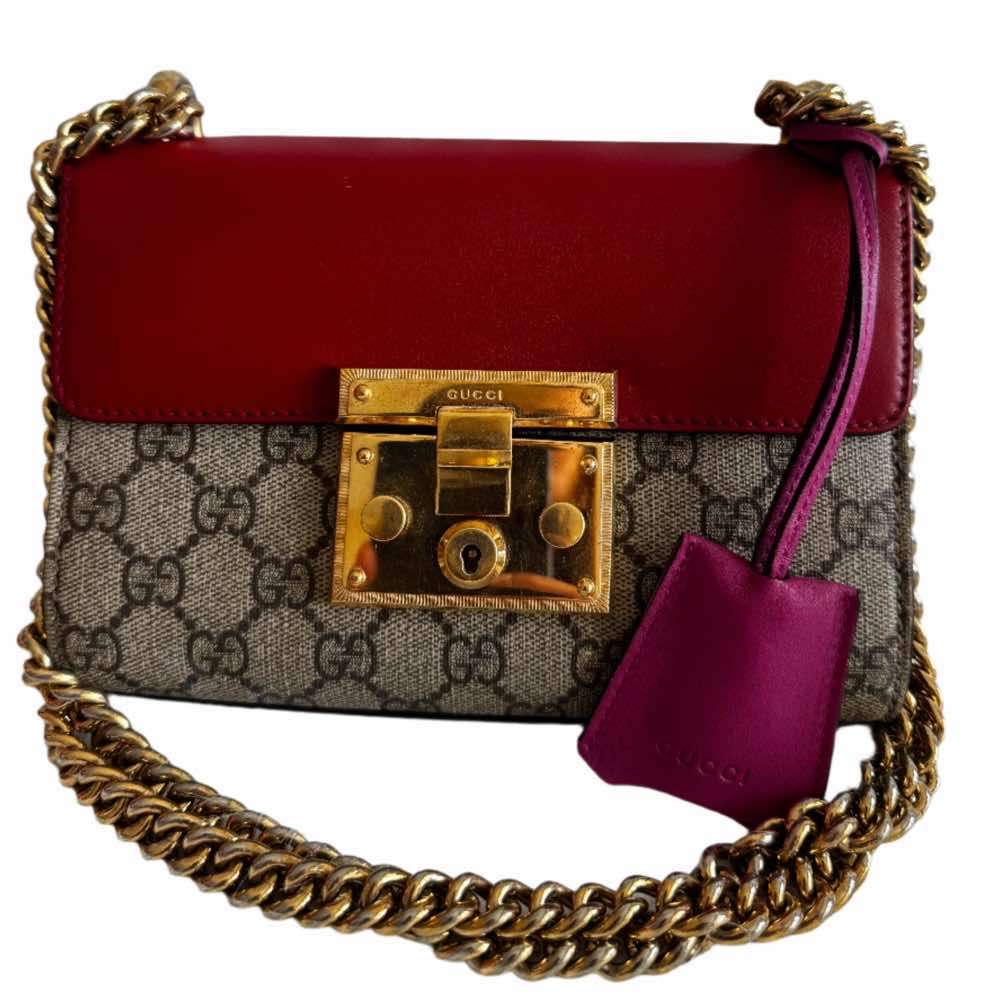 Gucci Product Red Leather Metal Very good - Back View