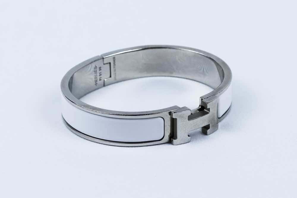 Hermès Clic Clac White Very good condition - Inside View