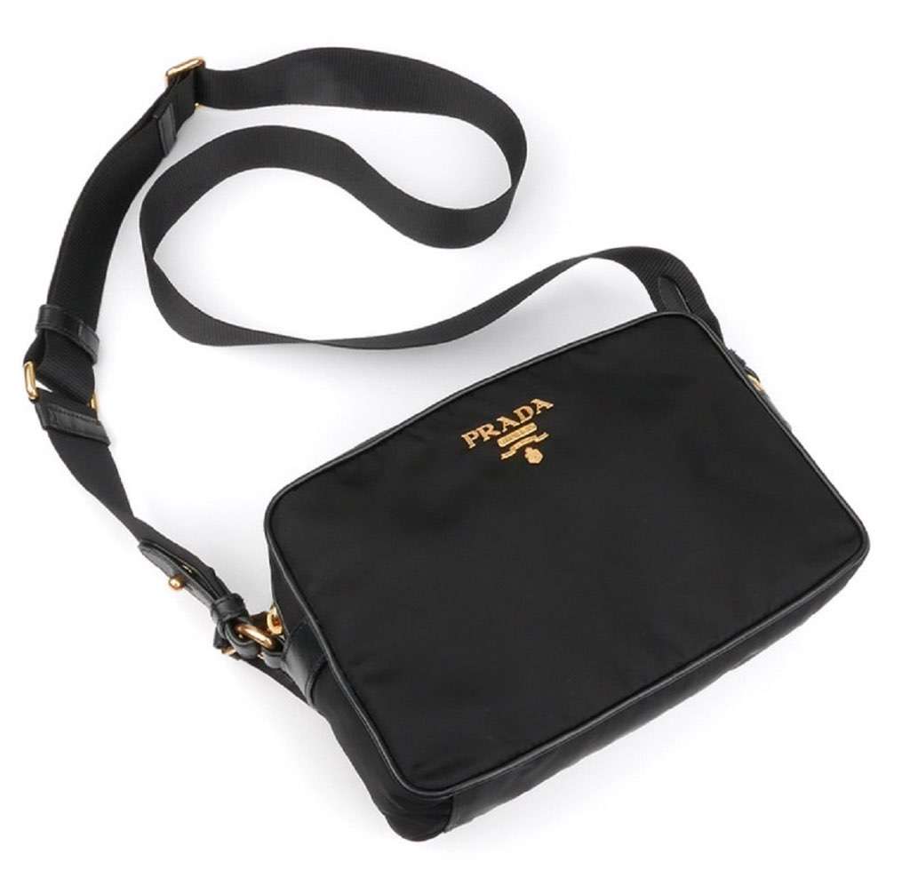 Prada Prada Black Tessuto Nylon Crossbody 1BH089 Black Never worn, with tag - Inside View