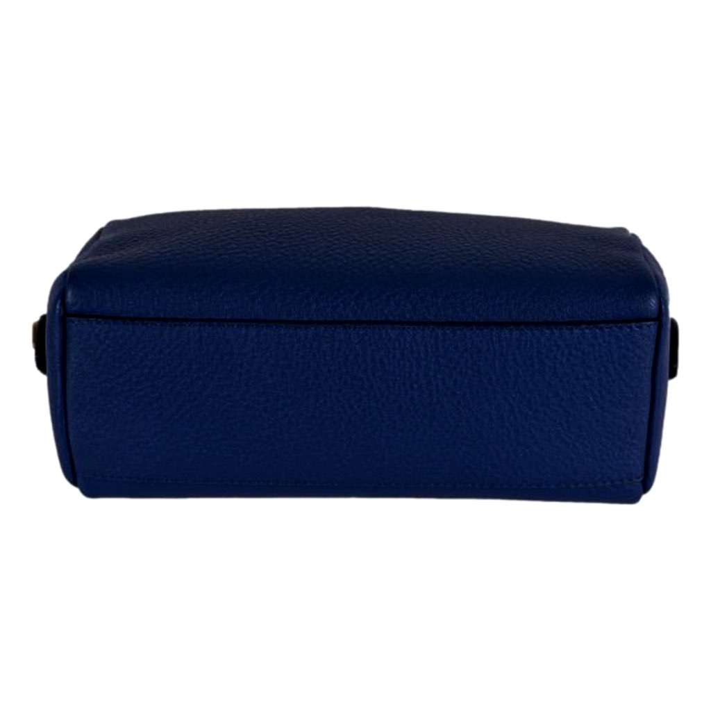 Prada Prada Contenitore Baltico Navy Blue Vitello Daino Vanity Case Blue Leather Never worn, with tag - Box View