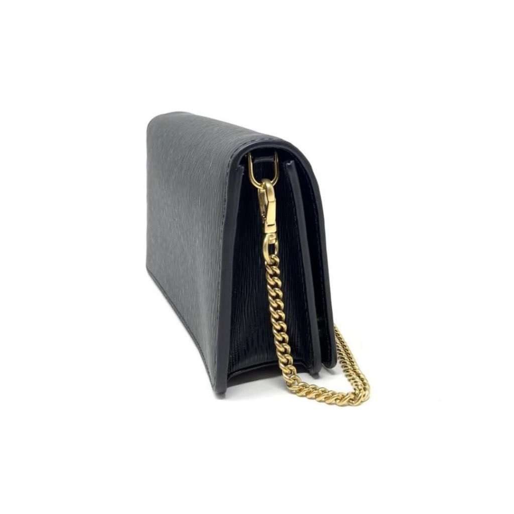 Prada Prada Miniborse Black Vitello Move Leather Chain Cross Body Black Leather Never worn, with tag - Inside View