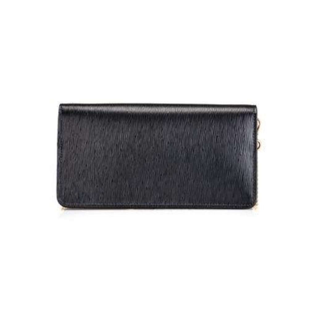 Prada Prada Miniborse Black Vitello Move Leather Chain Cross Body Black Leather Never worn, with tag - Model View