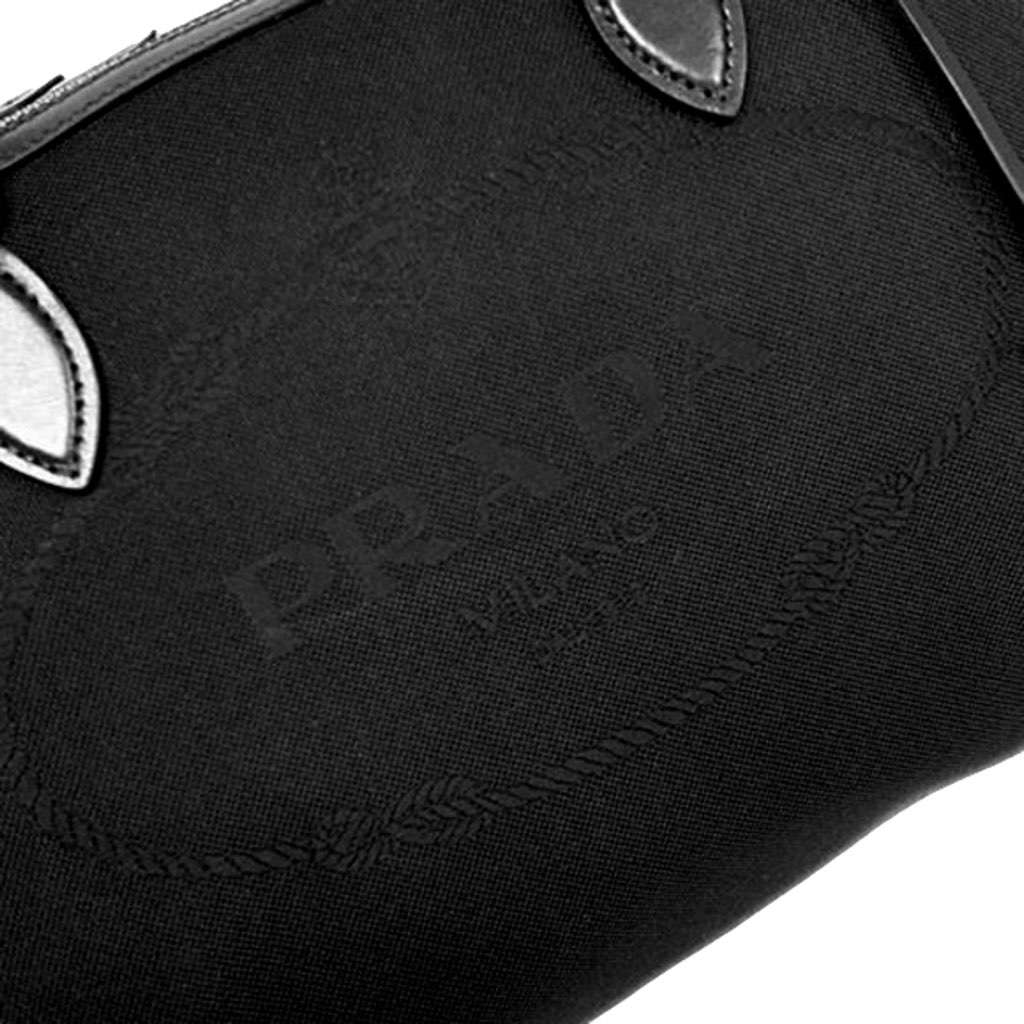 Prada Prada Black Canvas Jacquard Logo Leather Trim Small Satchel Black Canvas Never worn, with tag - Box View