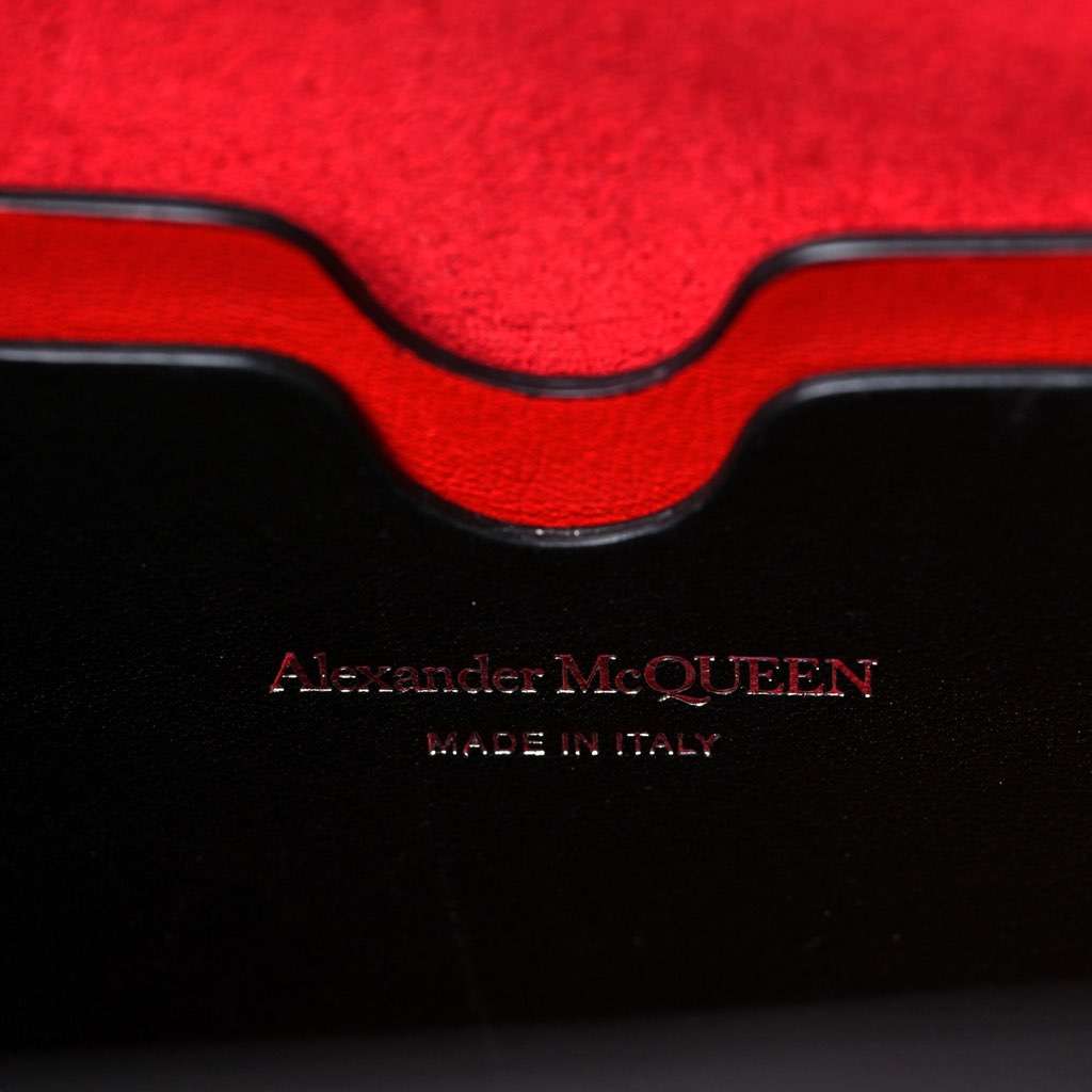 Alexander Mcqueen Alexander McQueen The Short Story Black Croc Print Leather Satchel Black Leather Never worn, with tag - Box View