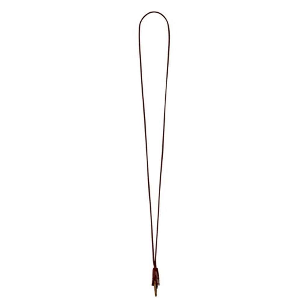 Saint Laurent Saint Laurent Opyum Red Patent Leather Heart Keyring Necklace Red Never worn, with tag - Inside View