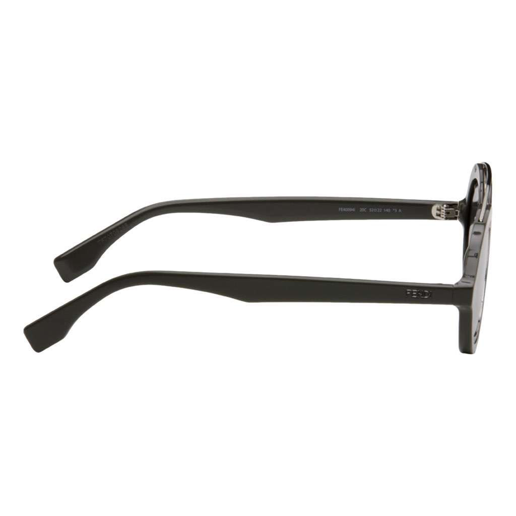 Fendi Fendi FF Men's Sunglasses Grey and Palladio Silver MultiColor Never worn, with tag - Back View