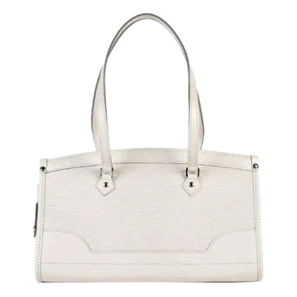 Louis Vuitton Louis?Vuitton Madeleine PM Epi Shoulder Bag White White Leather Good condition - Back View