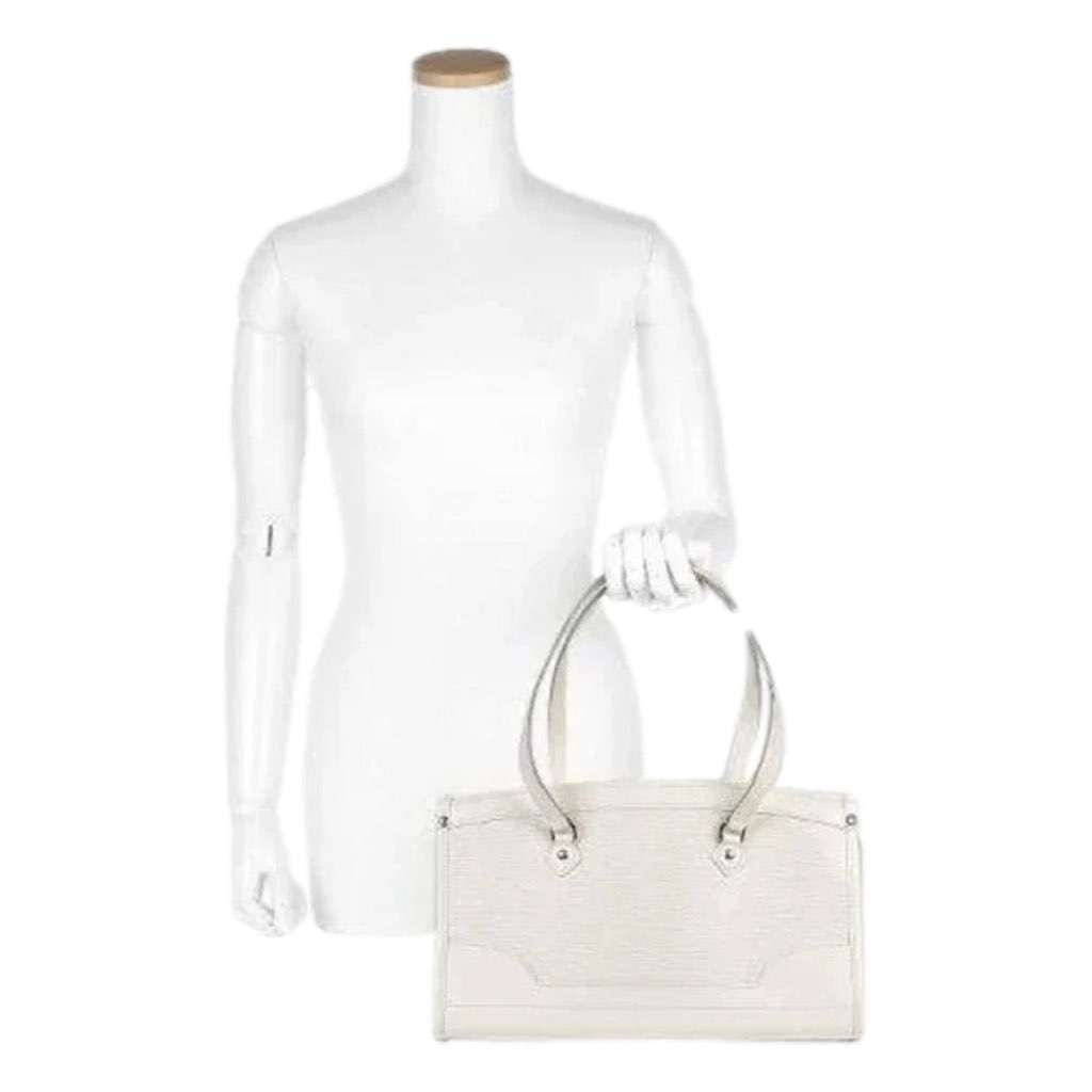 Louis Vuitton Louis?Vuitton Madeleine PM Epi Shoulder Bag White White Leather Good condition - Model View