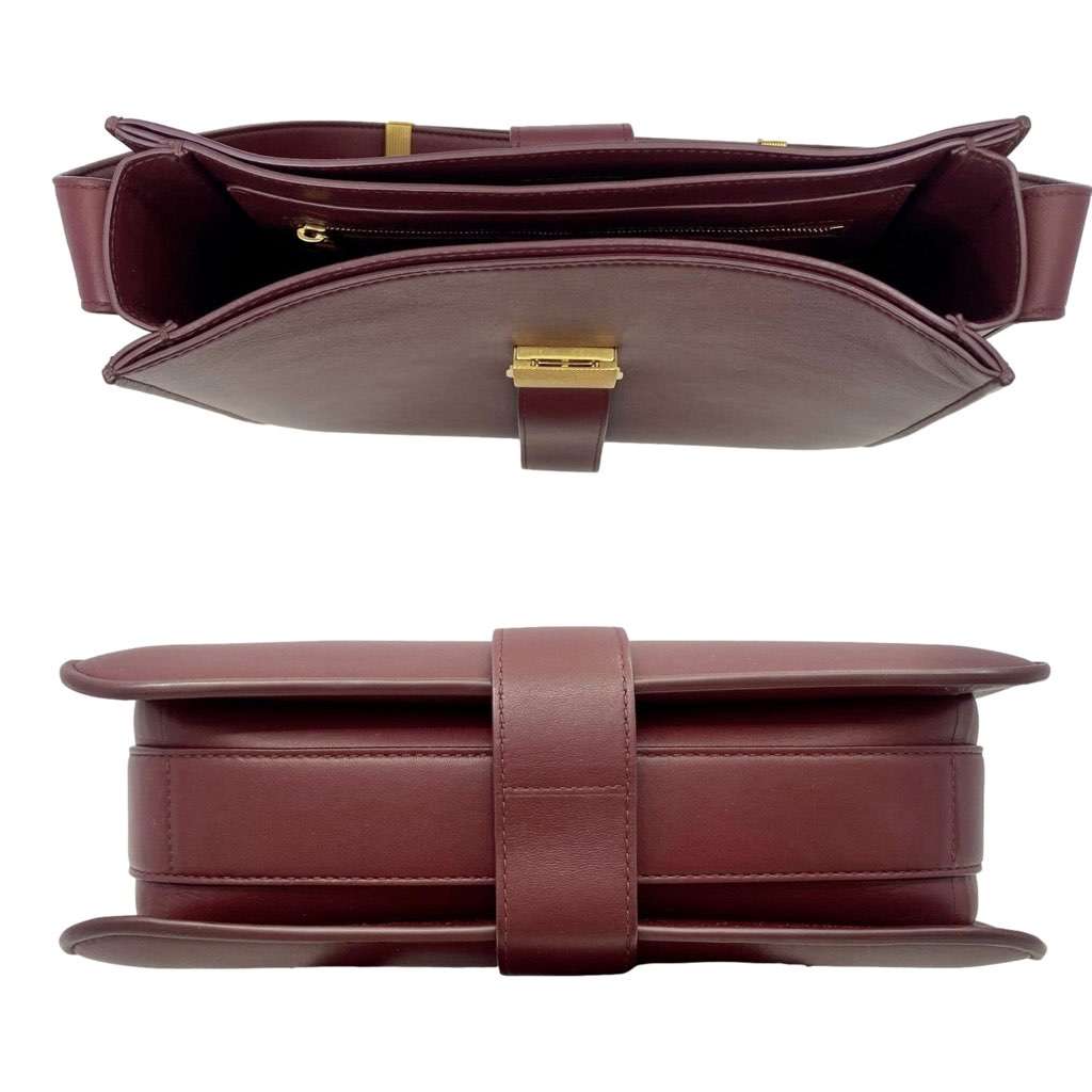 Bottega Veneta Bottega Veneta Marie Bag Nappa Leather Womens Medium Bordeaux Red Red Leather Never worn, with tag - Model View