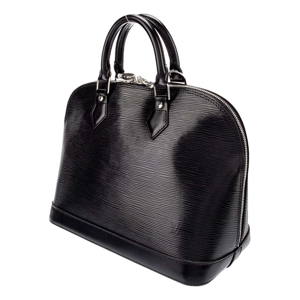 Louis Vuitton Louis Vuitton Alma Womens Handbag Black Epi Leather MM Black Leather Good condition - Model View